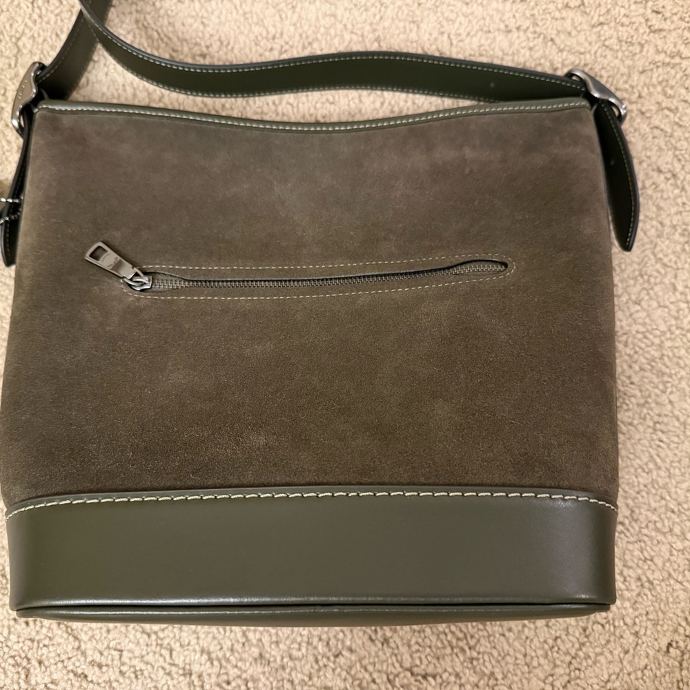 Coach Army Green Jude Duffle Bag - Picture 3 of 5